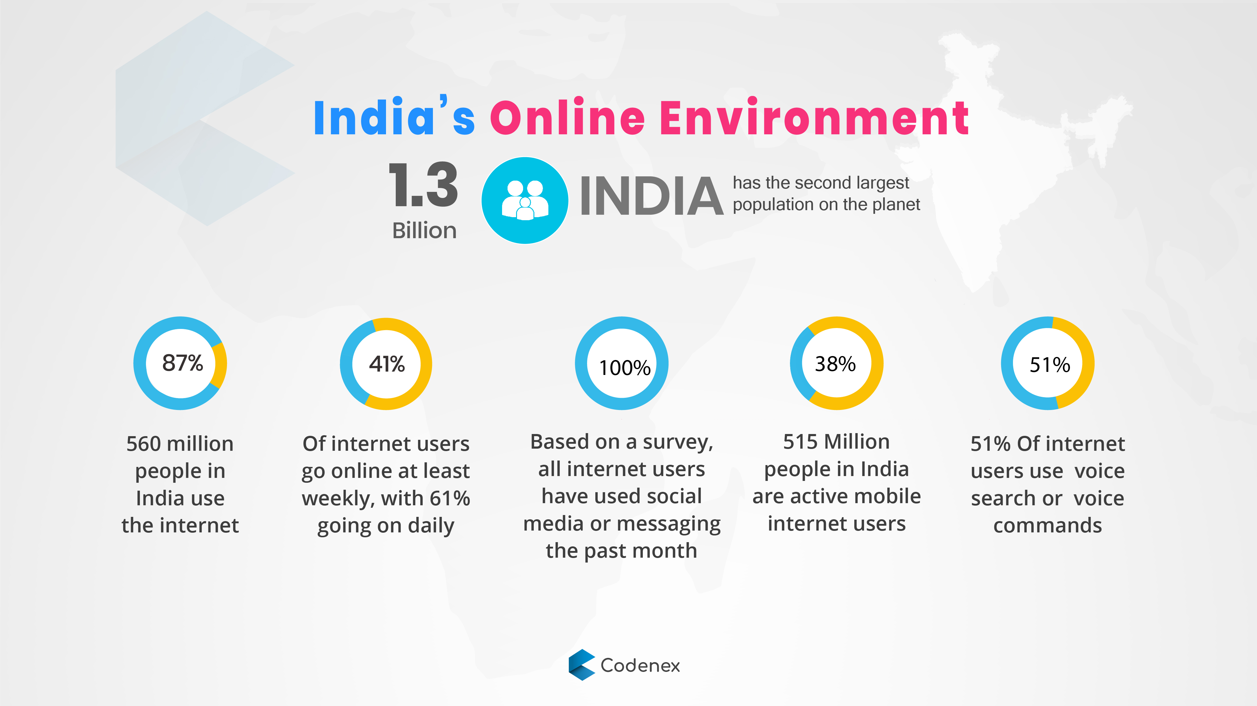 India's internet usage