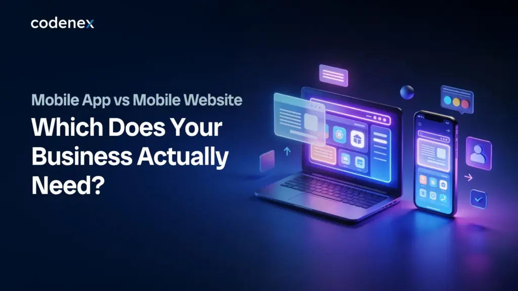 Mobile app vs Mobile website
